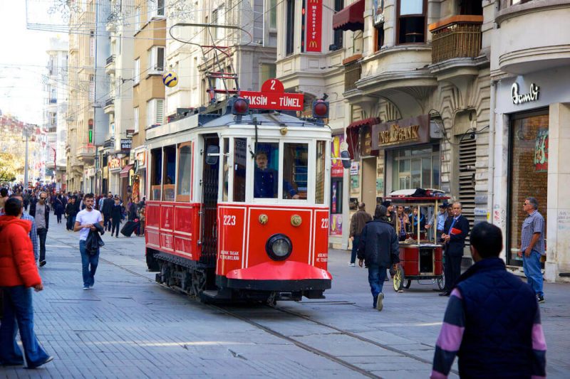 Tram in Istanbul